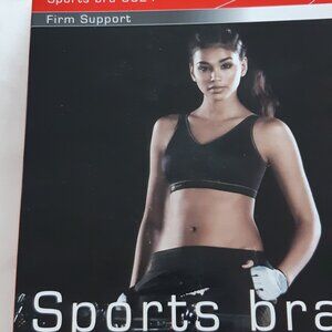 Anita  Sports Bra 5521  Size 38A Active  Light & Firm      Black Color
